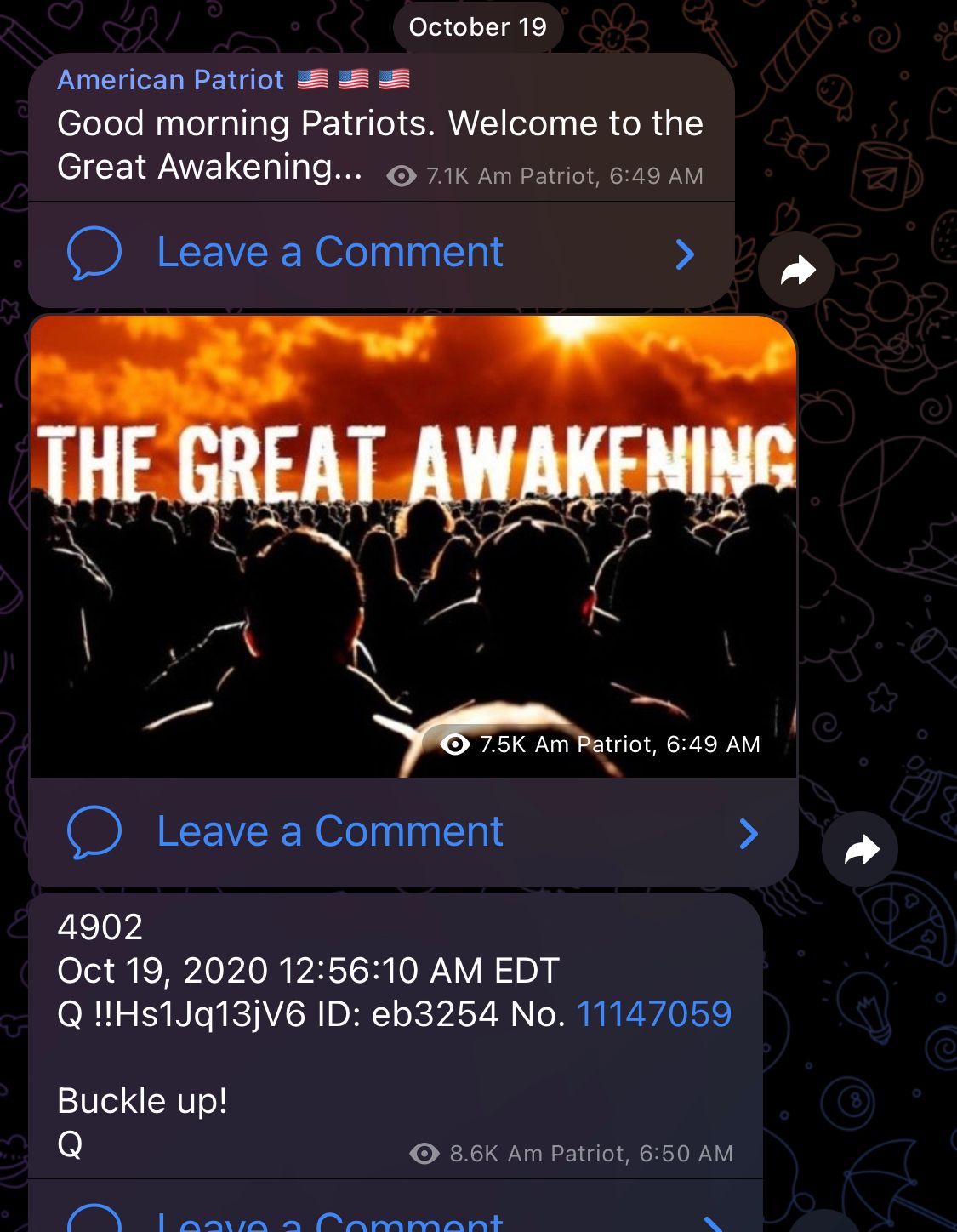 Good morning Patriots. Welcome to the Great Awakening... 🥳💫🇺🇸🫶✌️
