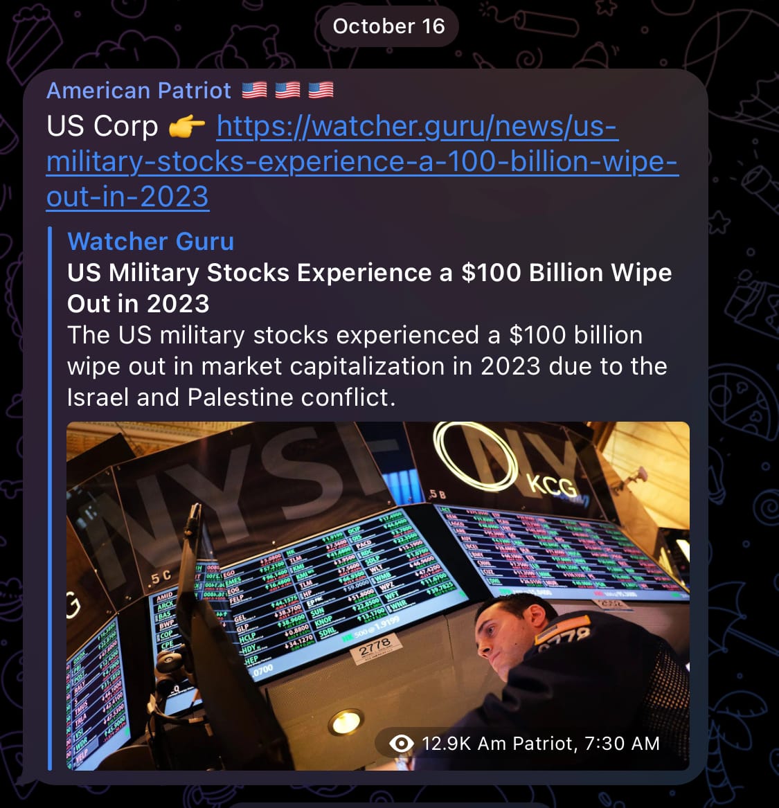 us military stocks experience a 100 billion wipe out in 2023