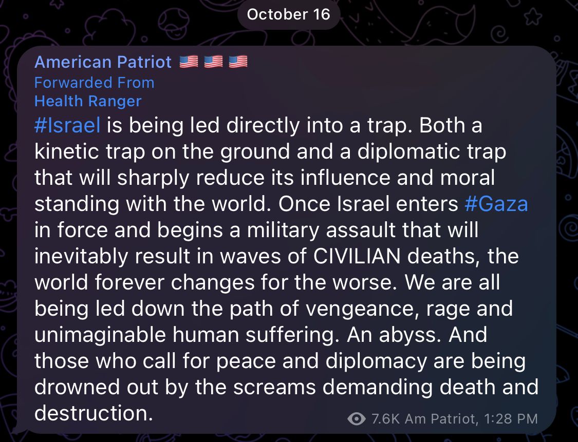 #Israel is being led directly into a trap.