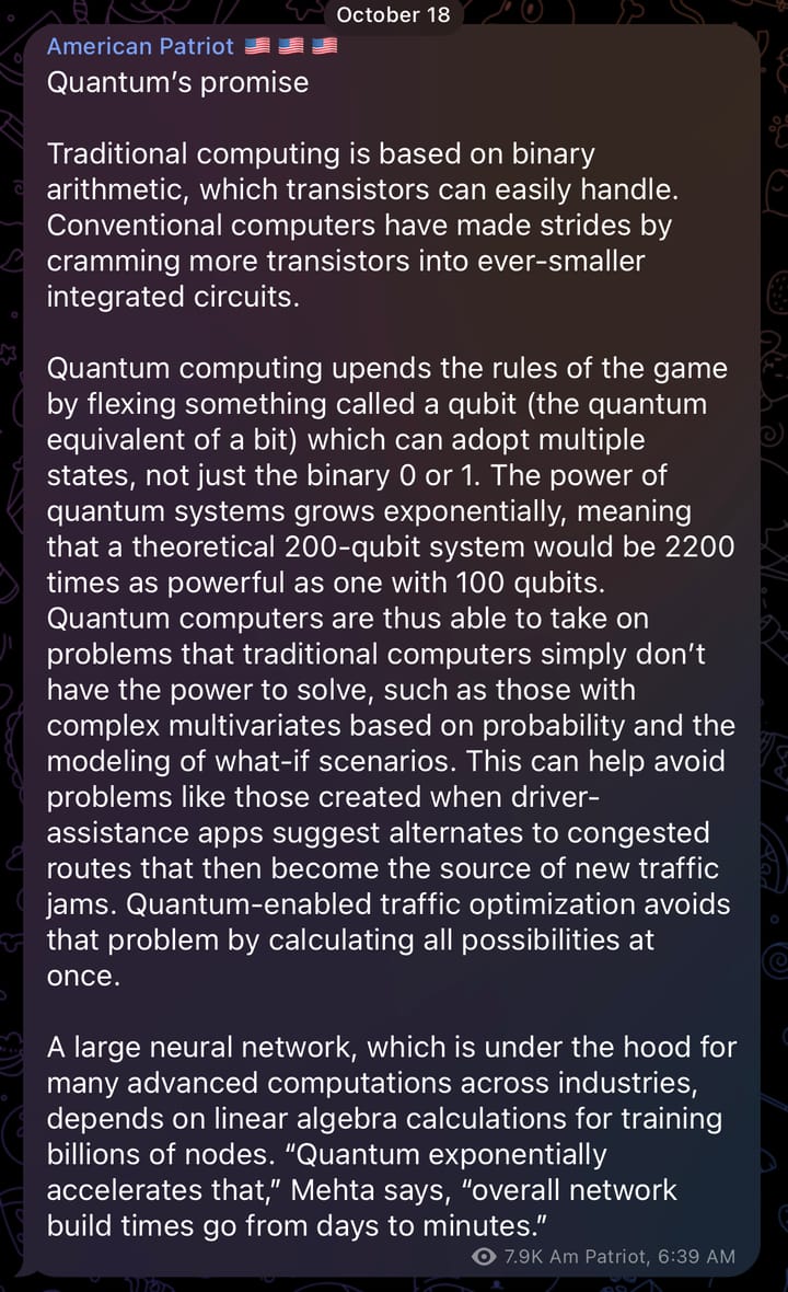 Quantum’s promise